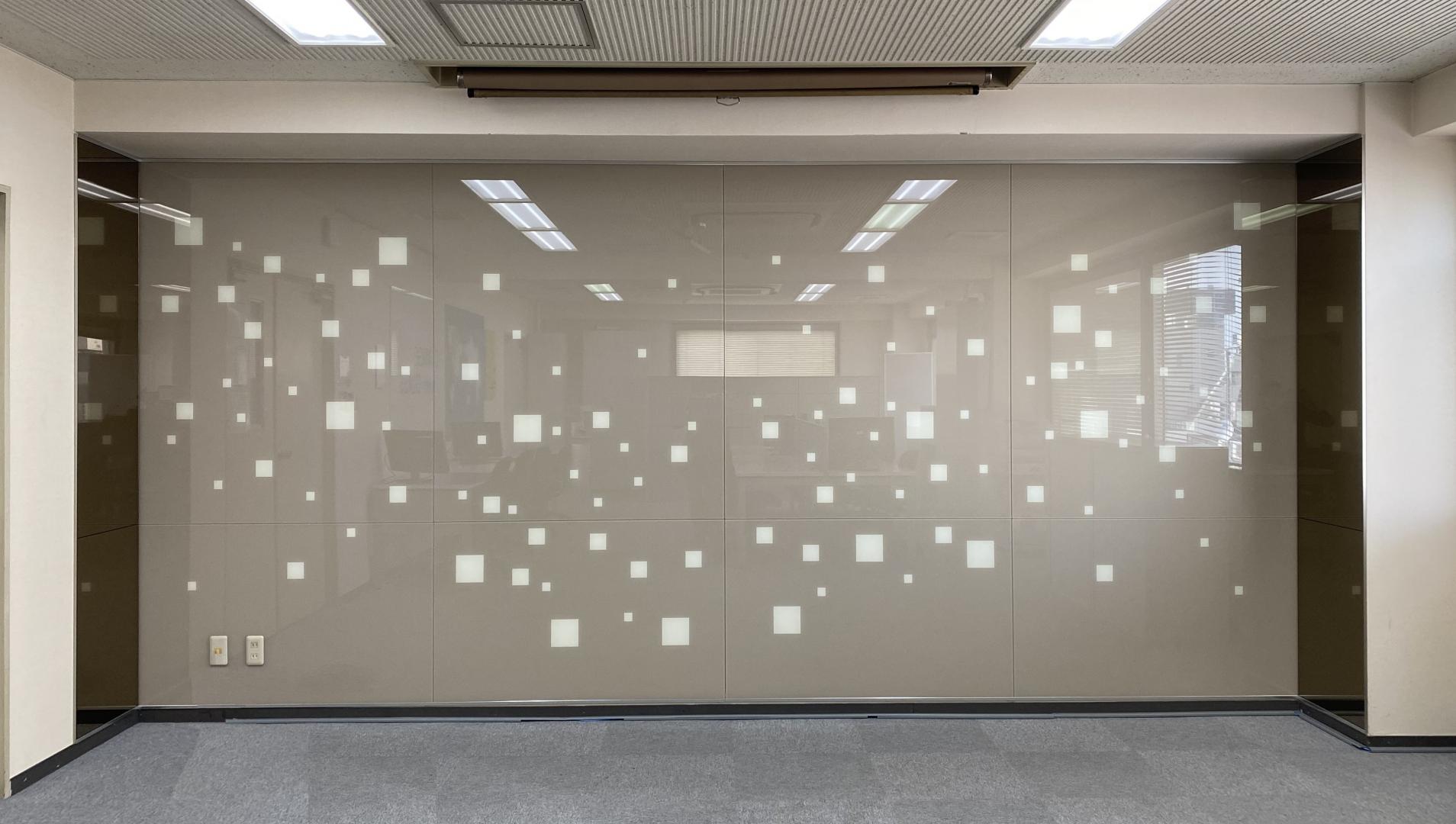 オフィス　会議室　デザイン壁